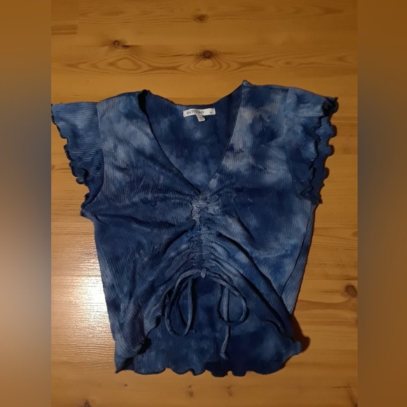 Tye dyed scrunch crop - Picture 2 of 6